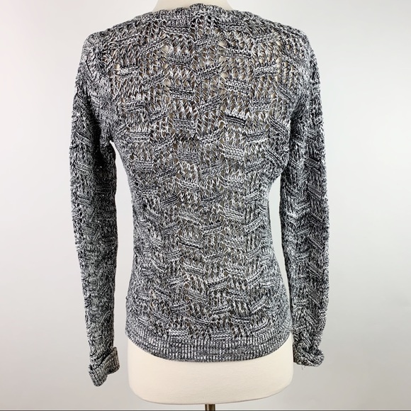 Loft Black & White SweaterSize XS - Picture 2 of 6